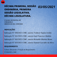 11° Sessão Ordinária