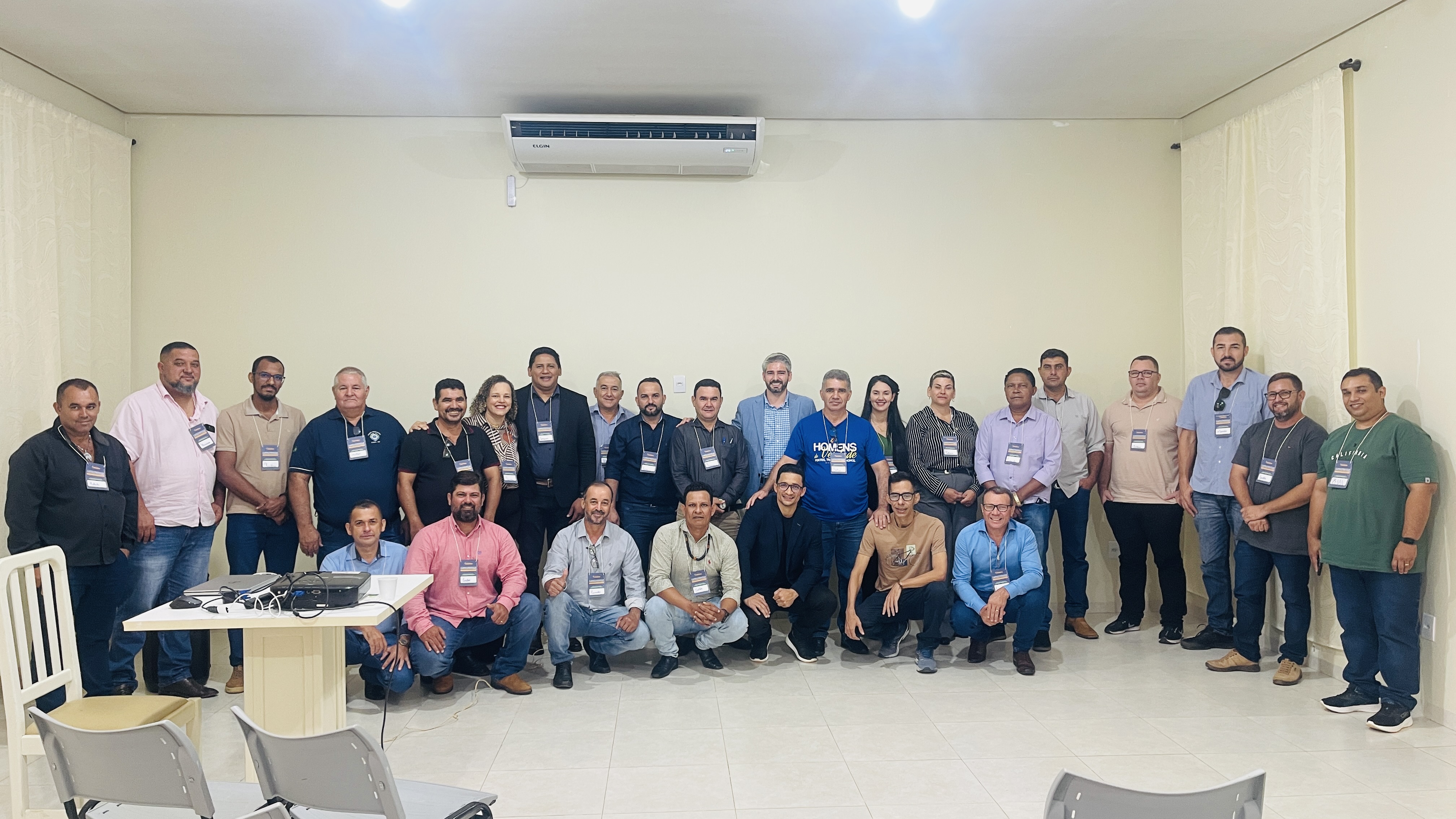 Hoje é o primeiro dia do curso de capacitação para agentes políticos em Cerejeiras (RO)