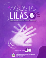 Agosto Lilás — pelo fim da violência contra a mulher