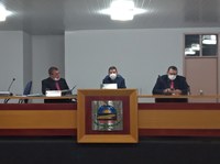 Câmara Municipal junto ao Executivo Municipal abre mão de repasse de R$122.535,84. Valor gerado pela economia feita pela Câmara, que será destinado à Secretaria Municipal de Saúde