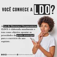 Conheça a Lei de Diretrizes Orçamentárias (LDO)