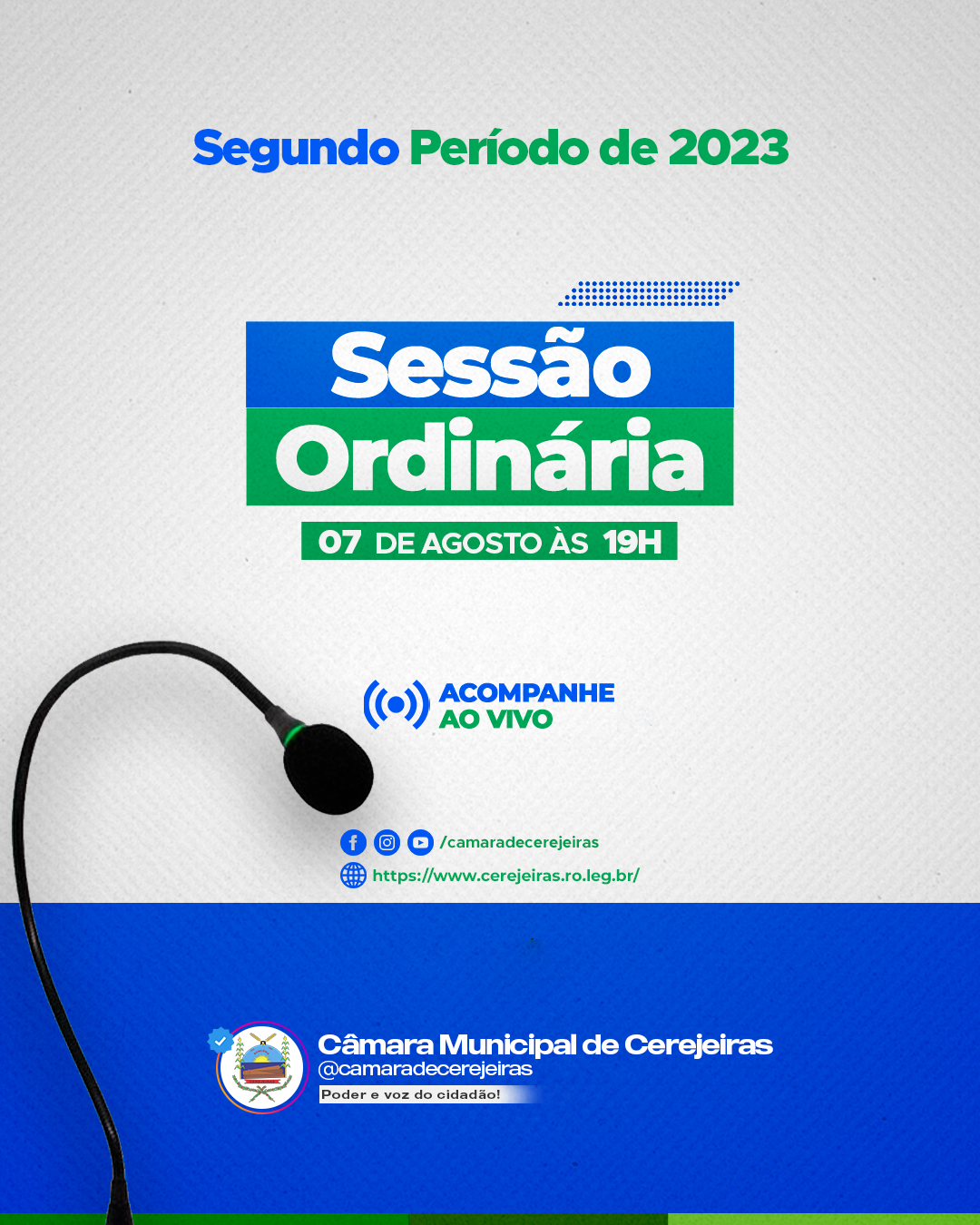 Início dos trabalhos legislativos do Segundo Período de 2023